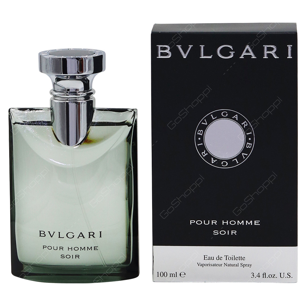 Bvlgari Soir Pour Homme Eau De Toilette 100ml