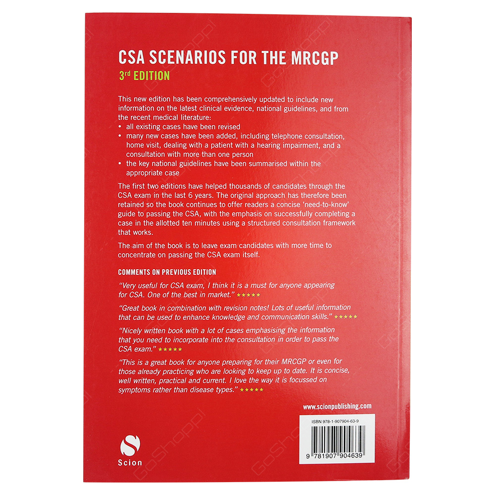 CSA Scenarios For The MRCGP Third Edition