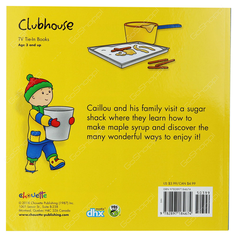 Caillou At The Sugar Shack
