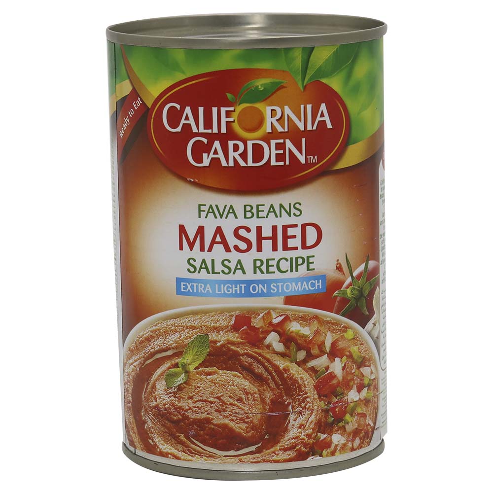 California Garden Fava Beans Mashed Salsa Recipe 450g