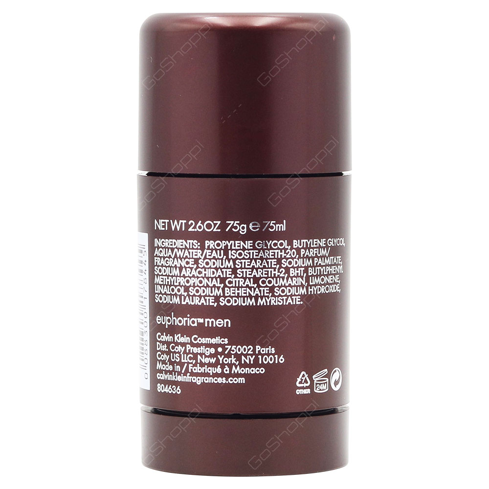 Calvin Klein Euphoria Men Deodorant Stick 75g
