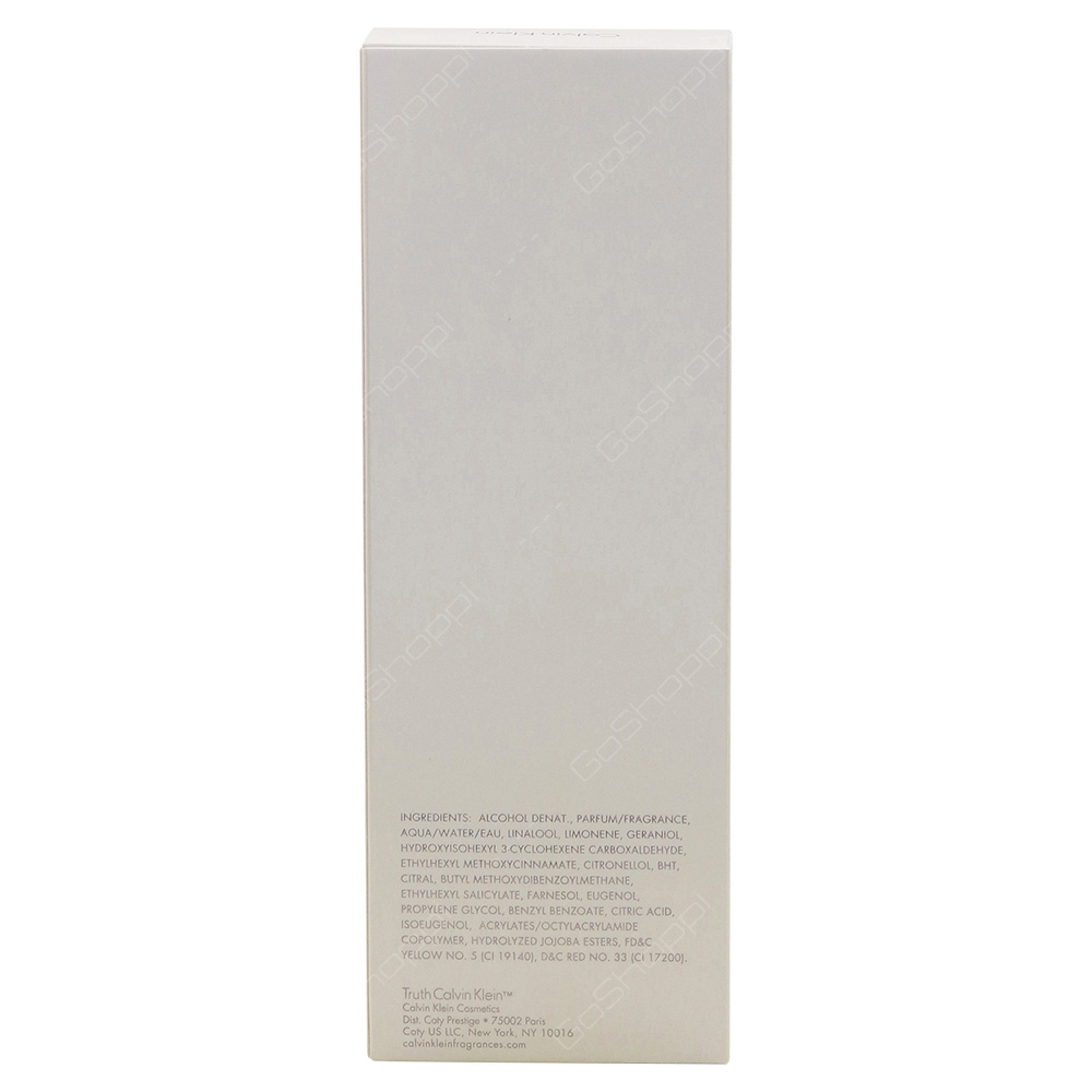 Calvin Klein Truth For Women Eau De Parfum 100ml