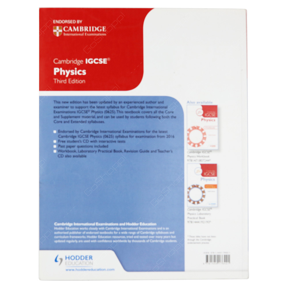 Cambridge IGCSE Physics 3rd Edition