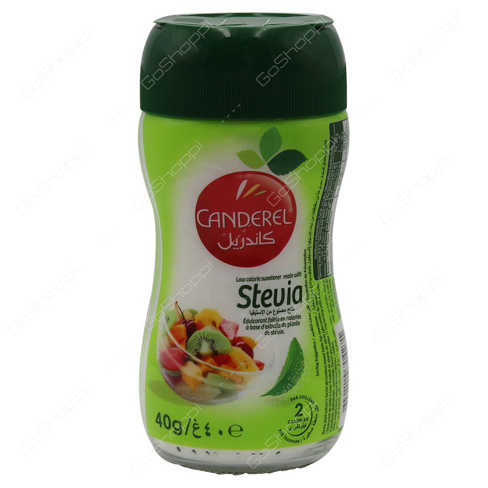 Canderel Low Calorie Sweetener Made With Stevia 40 g