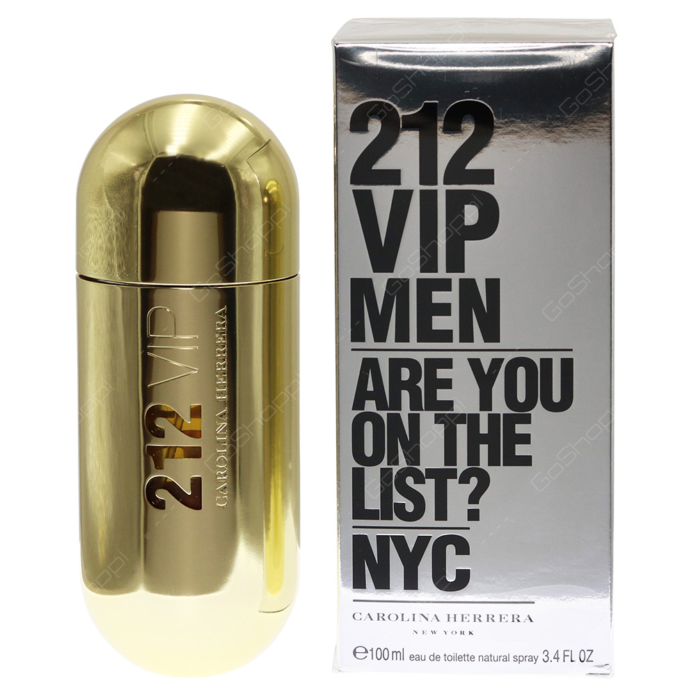 Carolina Herrera 212 Vip Men Eau De Toilette 100ml