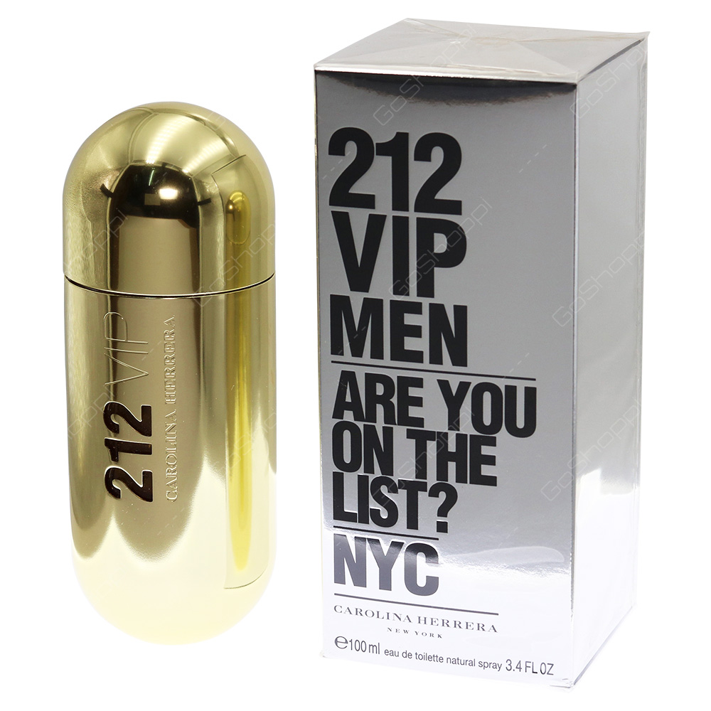 Carolina Herrera 212 Vip Men Eau De Toilette 100ml
