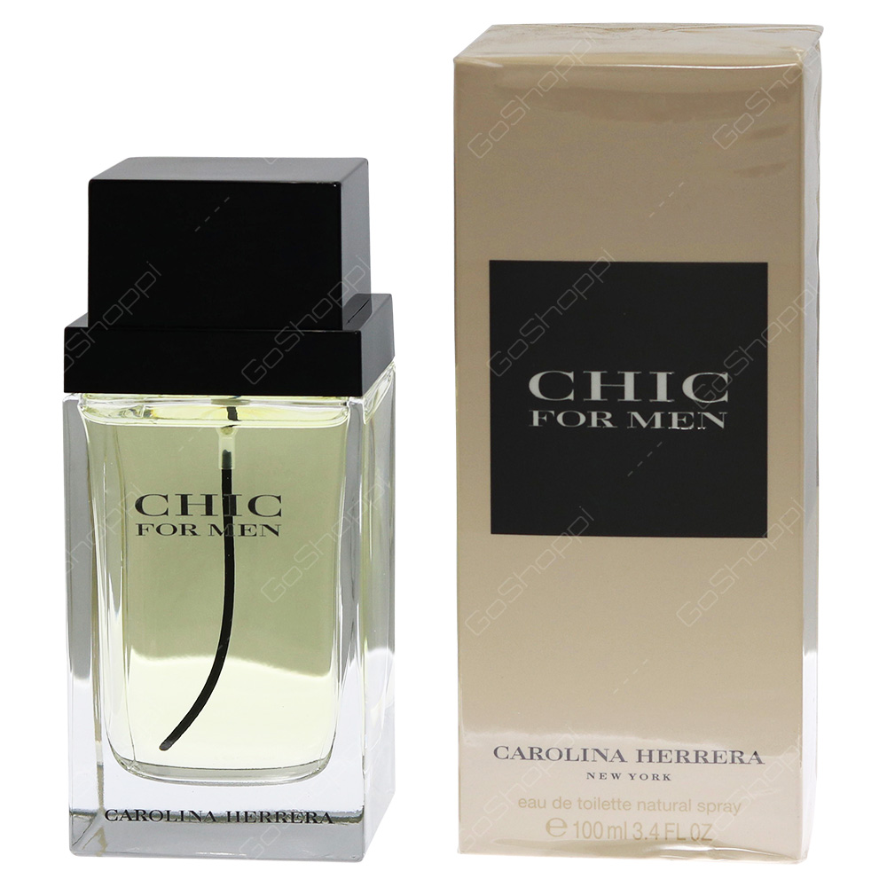 Carolina Herrera Chic For Men Eau De Toilette 100ml