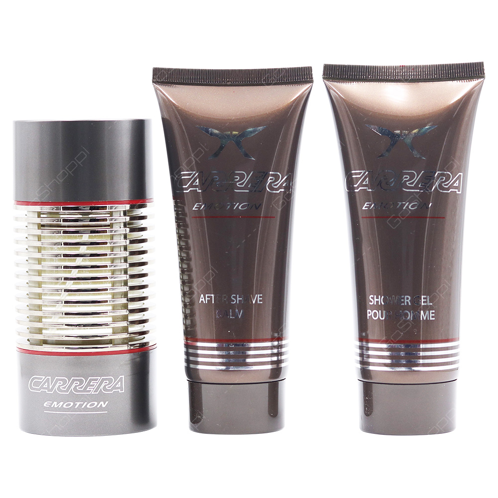 Carrera Emotion Bath Collection For Men Gift Set 3pcs