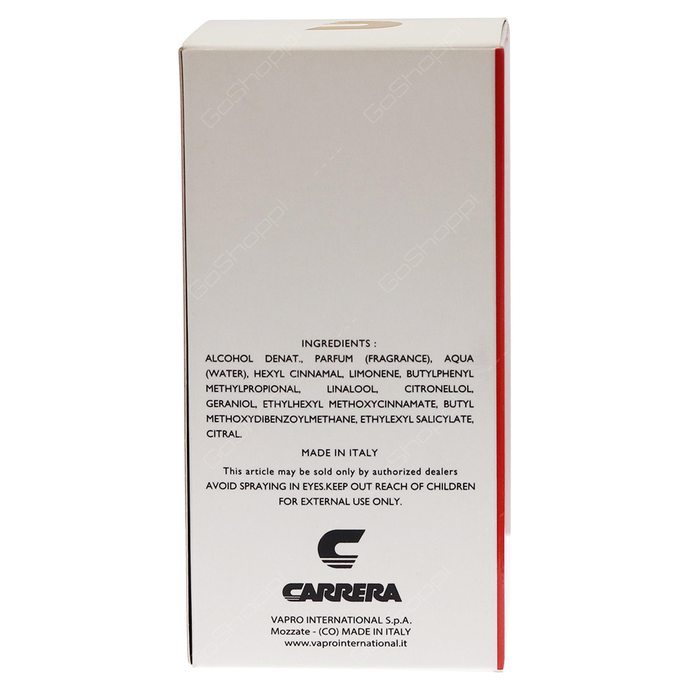 Carrera Speed Pour Femme Eau De Toilette 100ml