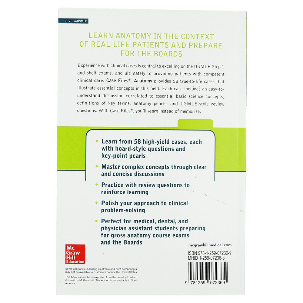 Case Files - Anatomy Third Edition