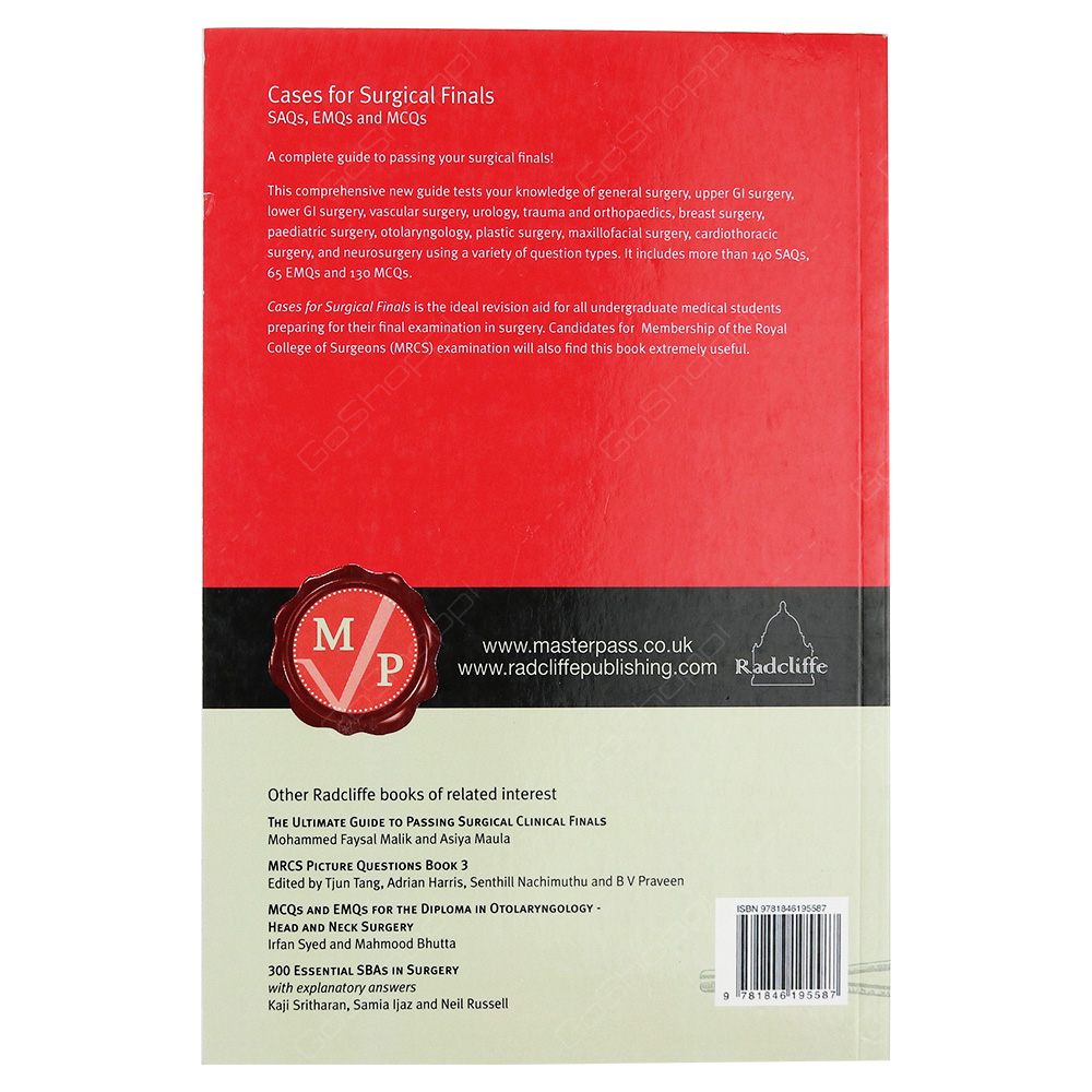 Cases For Surgical Finals