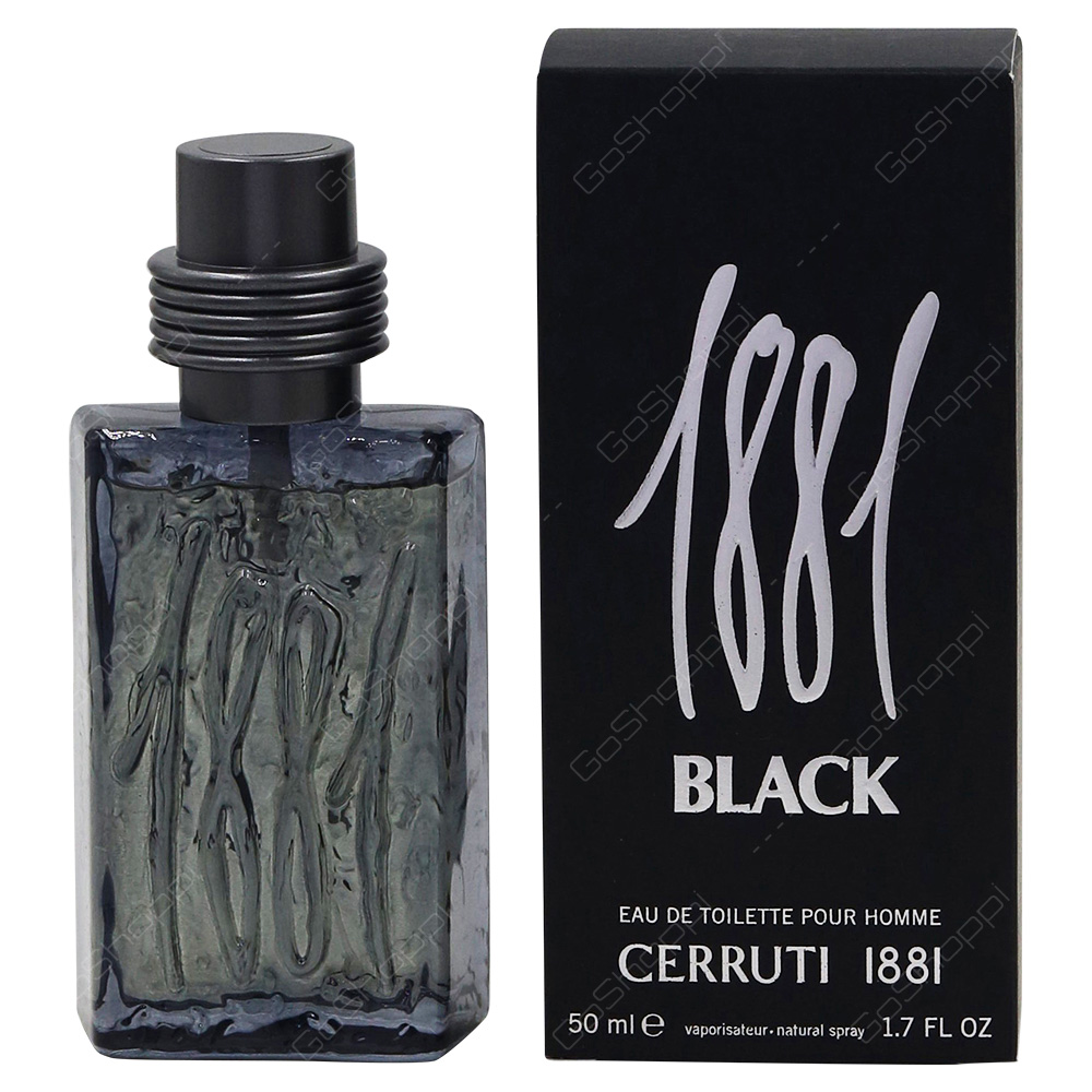 Cerruti 1881 Black Pour Homme Eau De Toilette 50ml
