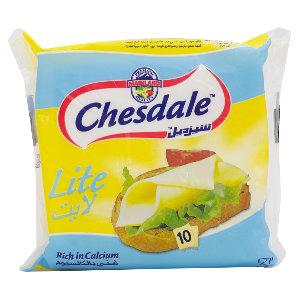 Chesdale Lite Cheese Slices 10pcs