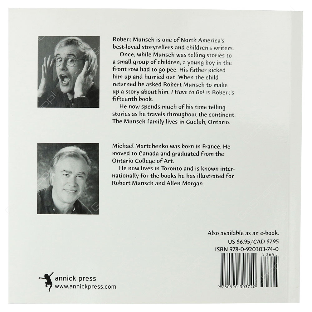Classic Munsch - I Have To Go! By Robert Munsch
