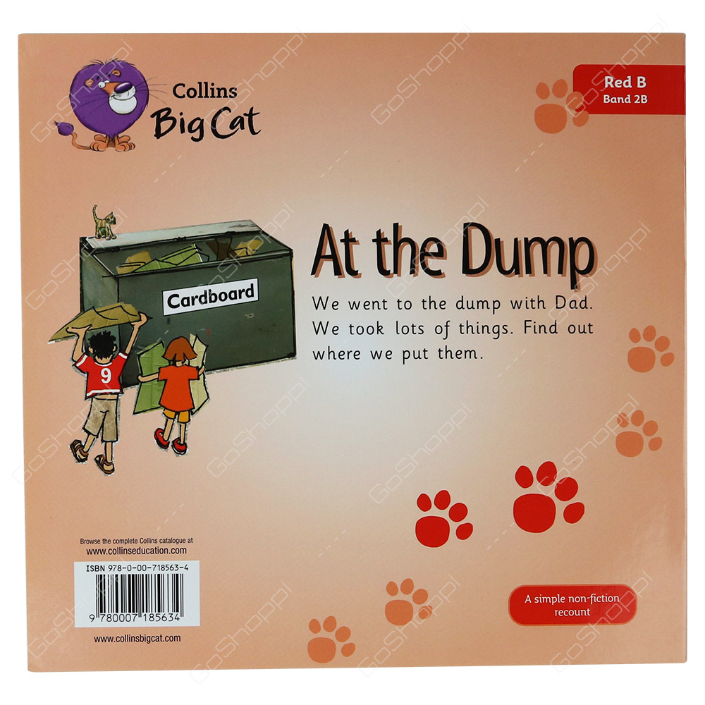 Collins Big Cat - At The Dump By Claire Llewellyn