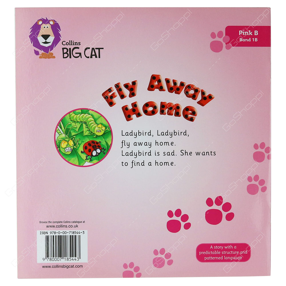 Collins Big Cat - Fly Away Home By Shoo Rayner