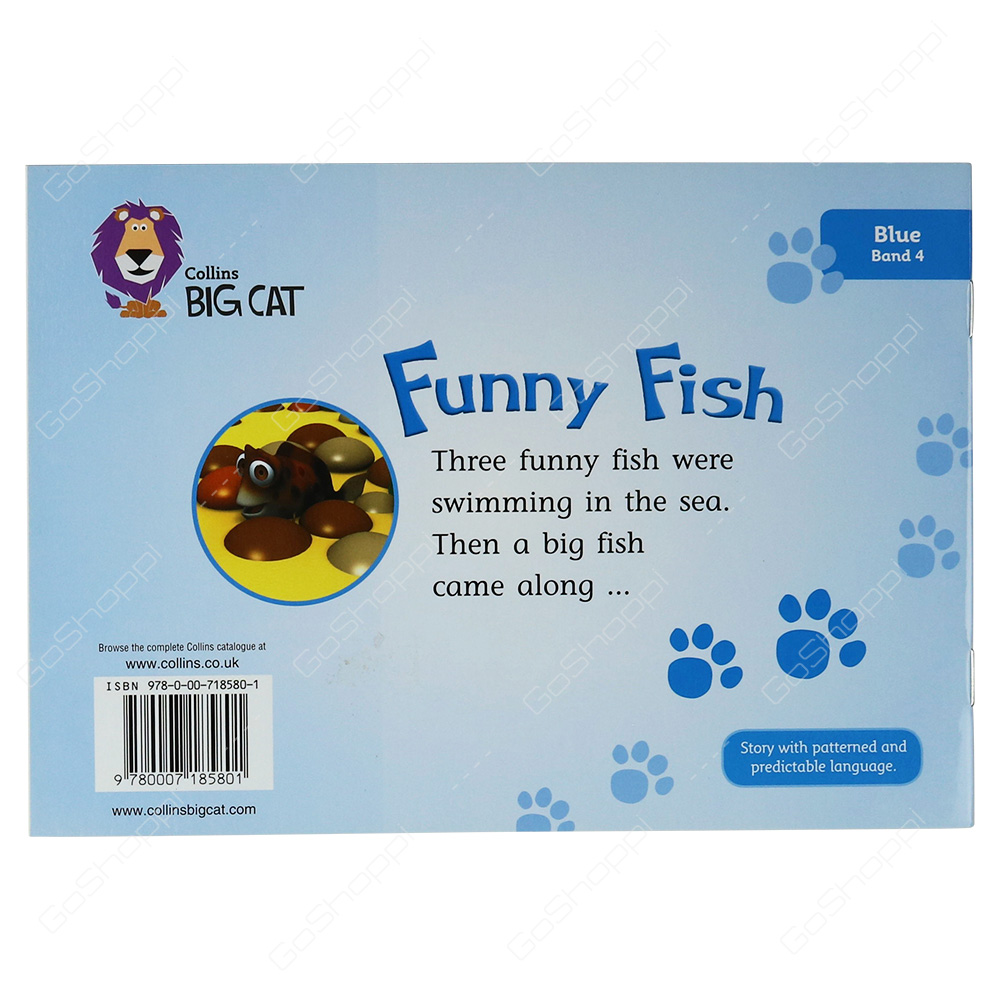 Collins Big Cat - Funny Fish By Michaela Morgan
