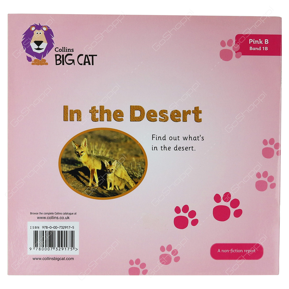 Collins Big Cat - In The Desert By Becca Heddle