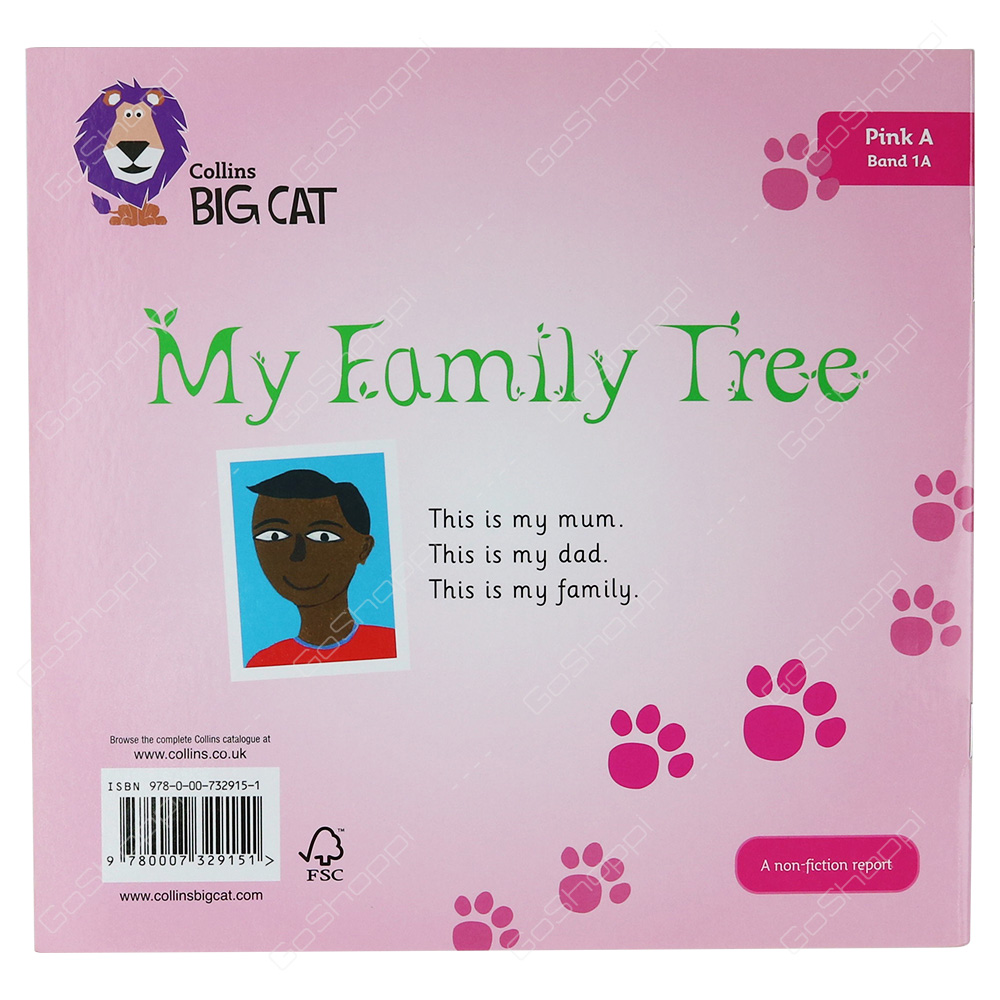 Collins Big Cat - My Family Tree By Zoe Clarke
