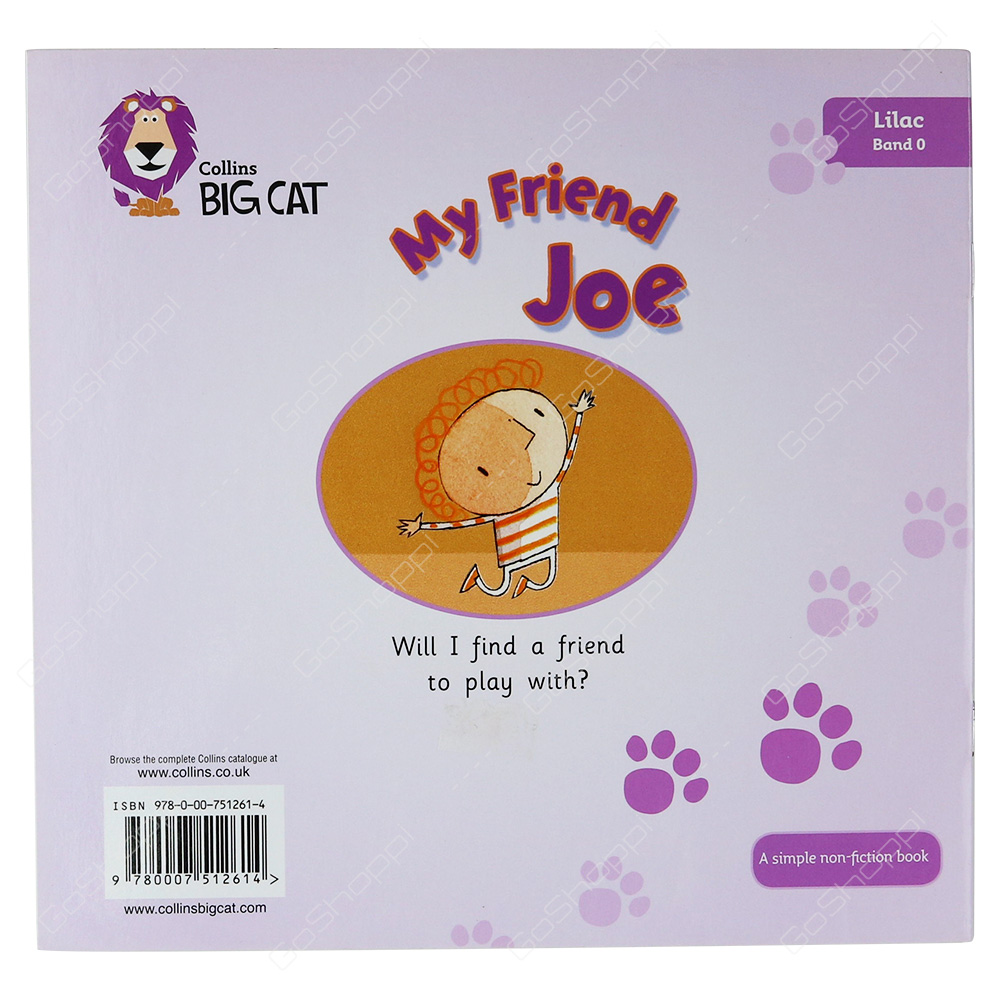 Collins Big Cat - My Friend Joe By Russell Ayto