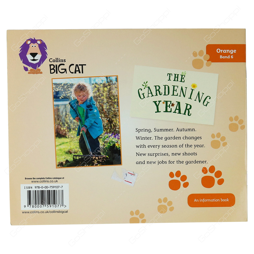 Collins Big Cat - The Gardening Year By Becky Dickinson
