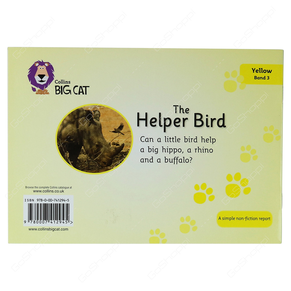 Collins Big Cat - The Helper Bird By Anita Ganeri