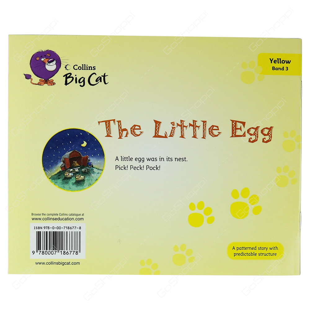 Collins Big Cat - The Little Egg By Tanya Landman