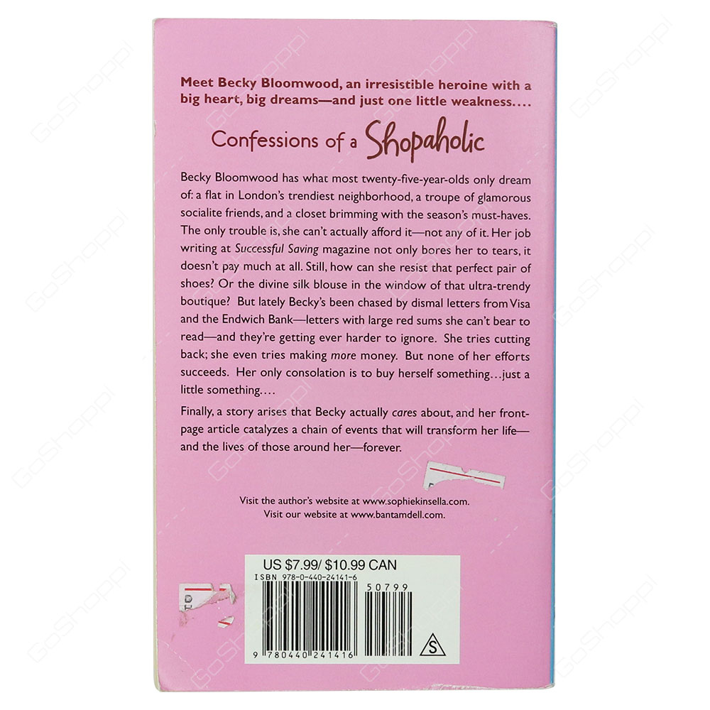 Confessions Of A Shopaholic By Sophie Kinsella