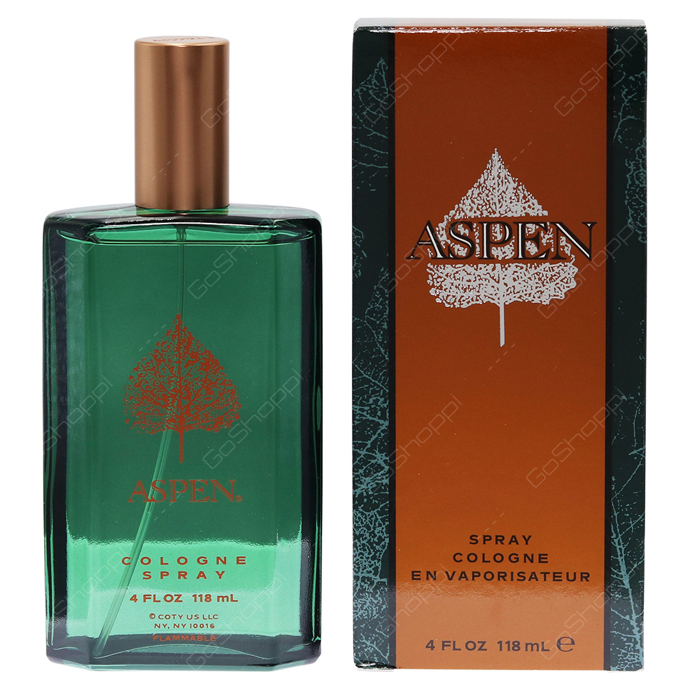 Coty Aspen Eau De Cologne Spray 118ml