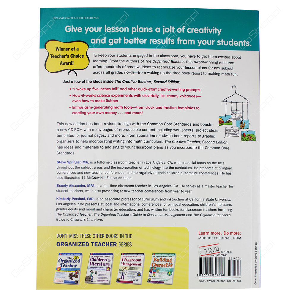 Creative Teacher 2nd Edition By Steve Springer