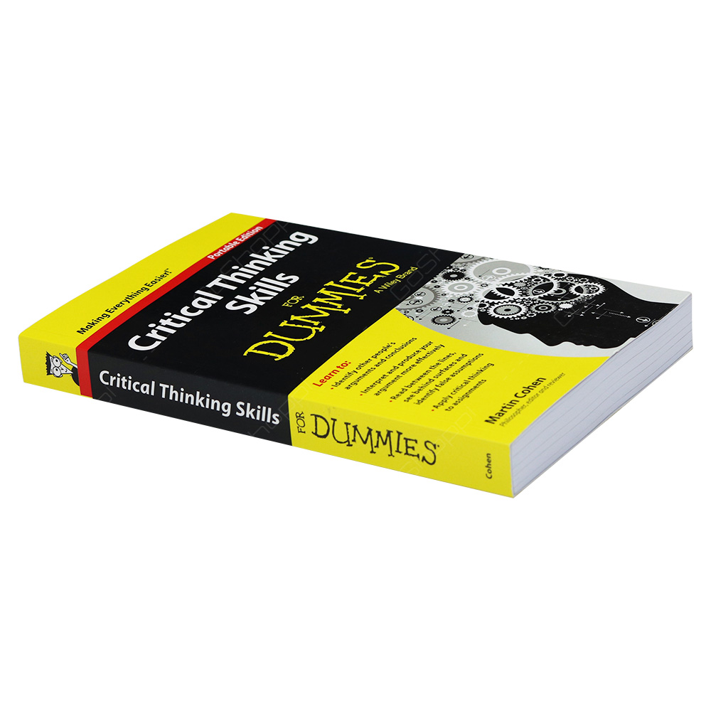 Critical Thinking Skills For Dummies Portable Edition Buy Online