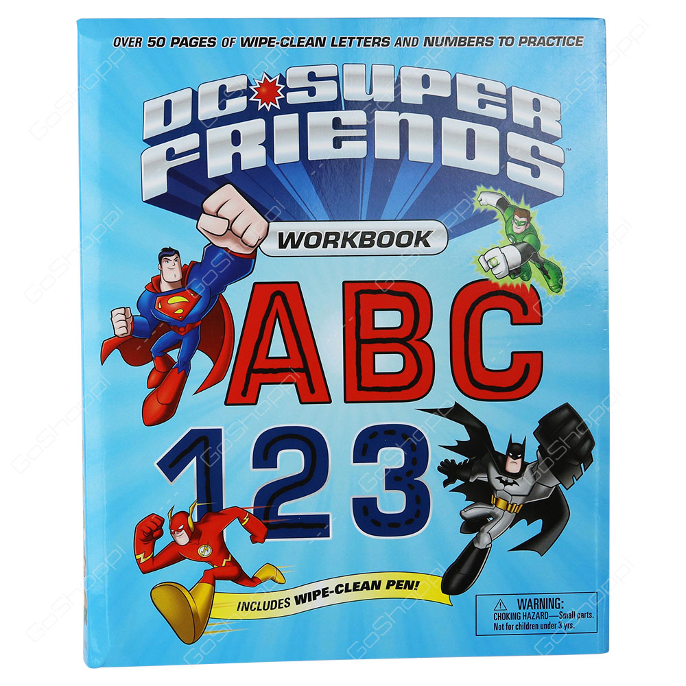 DC Super Friends - Workbook ABC 123
