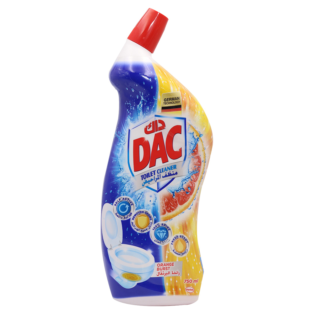 Dac Orange Burst Toilet Cleaner 750ml