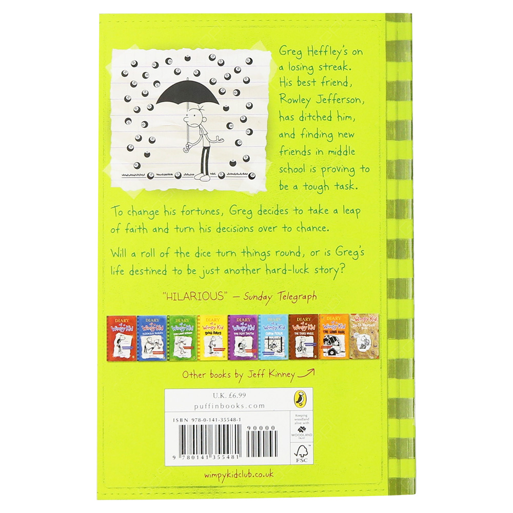 Dairy Of A Wimpy Kid - Hard Luck Book 8 By Jeff Kinney