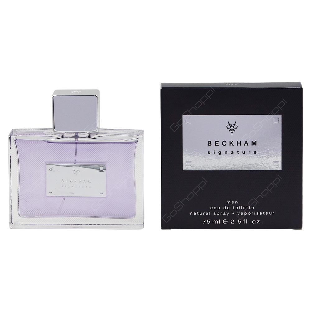 David Beckham Signature For Men Eau De Toilette 75ml