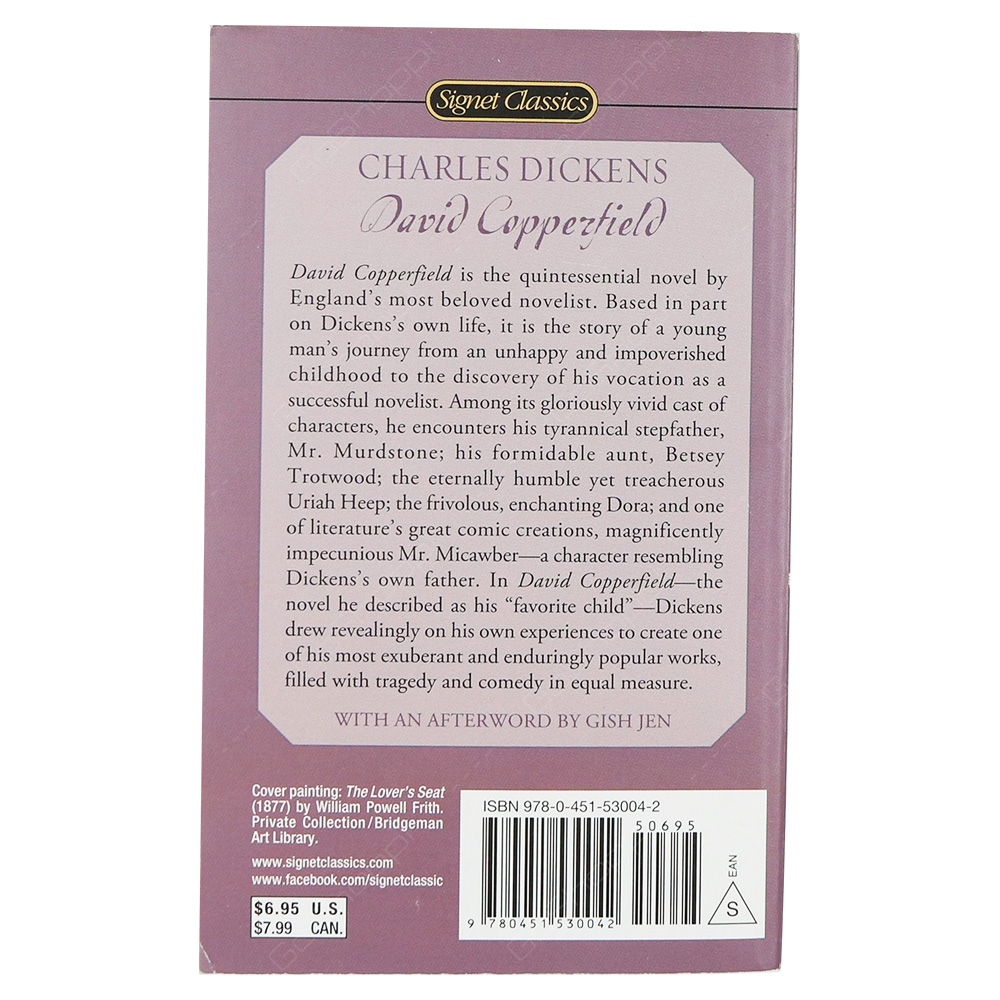 David Copperfield By Charles Dickens - Signet Classics