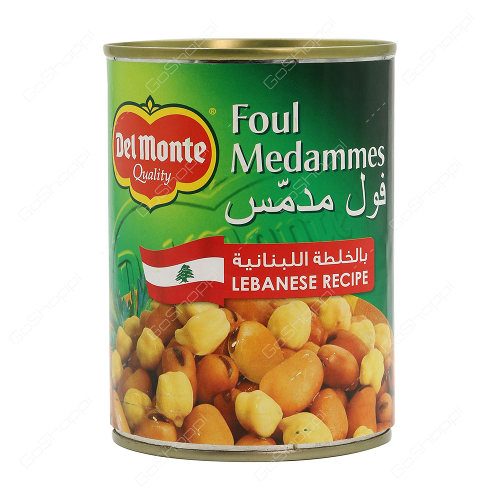 Del Monte Foul Medammes Lebanese Recipe 400 g