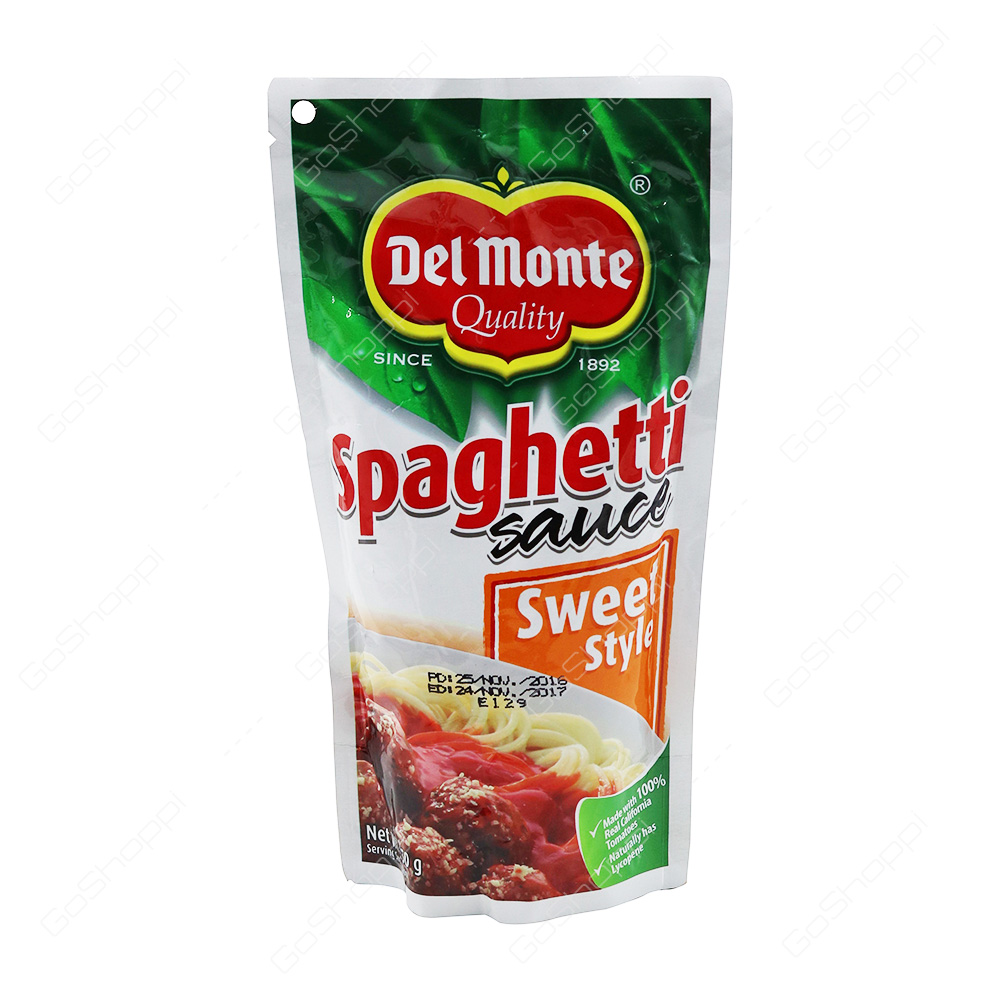 Del Monte Spaghetti Sauce Sweet Style 250 g