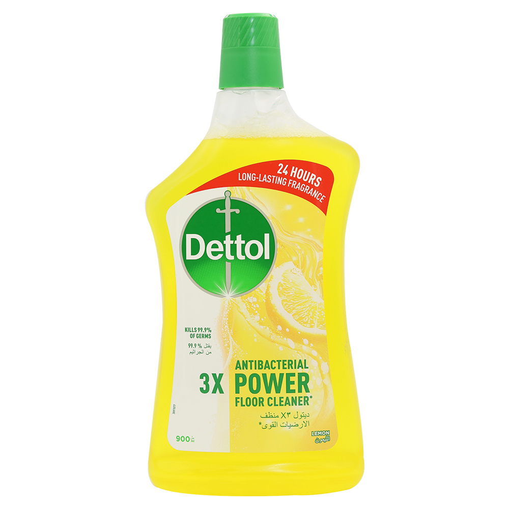 Dettol Lemon Antibacterial Power Floor Cleaner 900ml