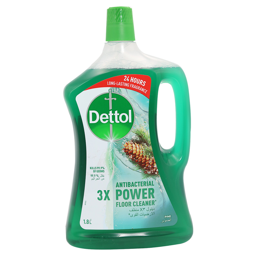 Dettol Pine Antibacterial Power Floor Cleaner 1.8L