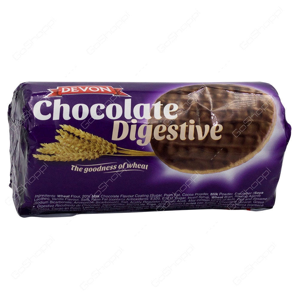 Devon Chocolate Digestive Biscuits 250 g