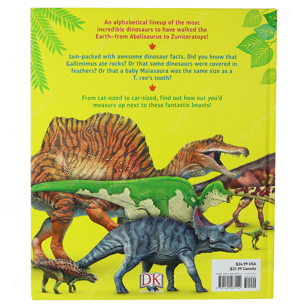 Dinosaur A To Z By Dustin Growick