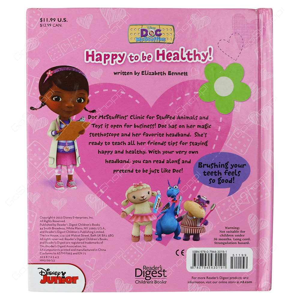 Disney Doc McStuffins - Happy To Be Healthy!