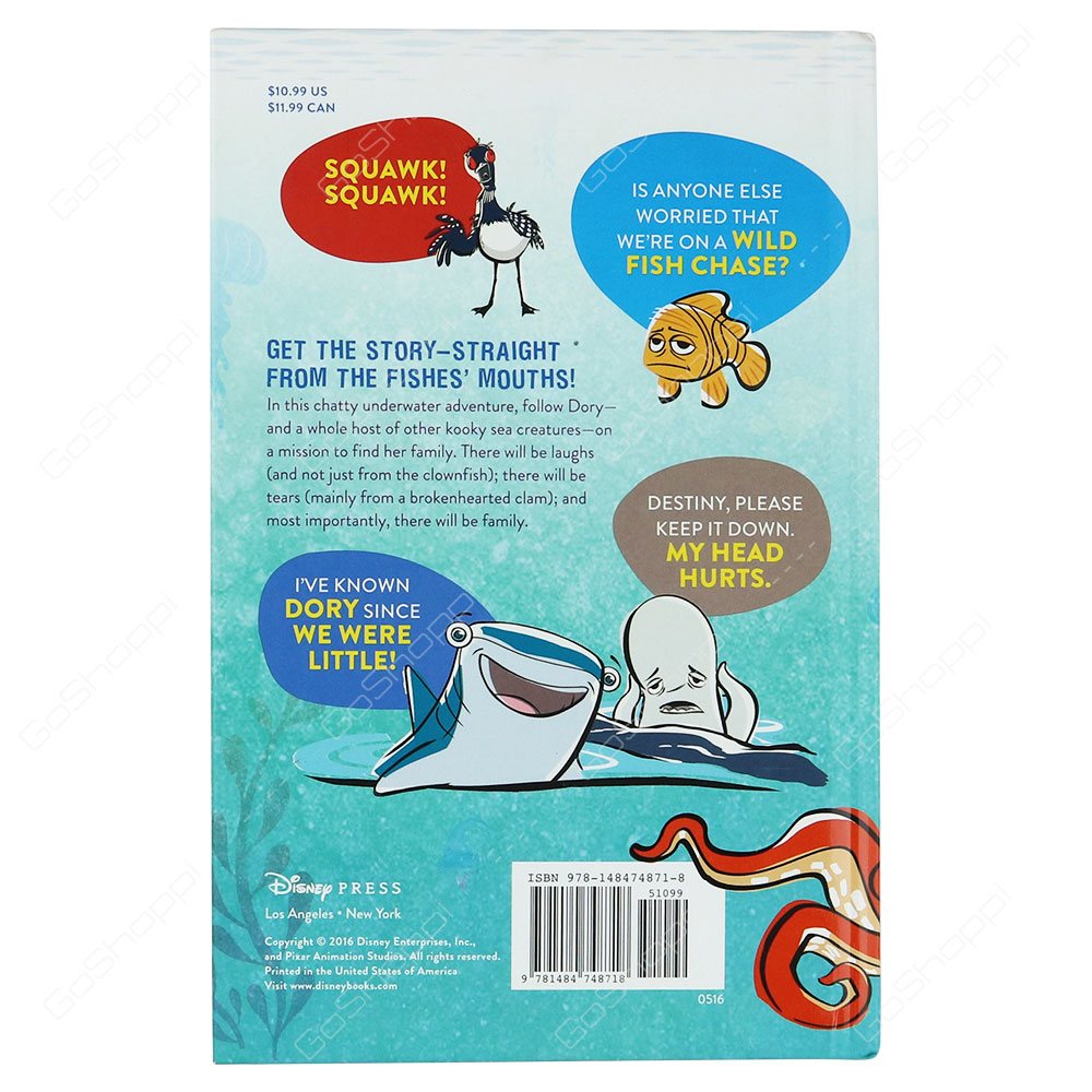 Disney Finding Dory - Fish Talk By Disney Book Group