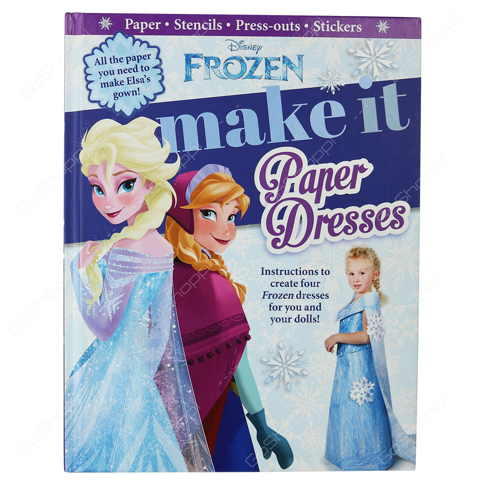 Disney Frozen - Make It Paper Dresses