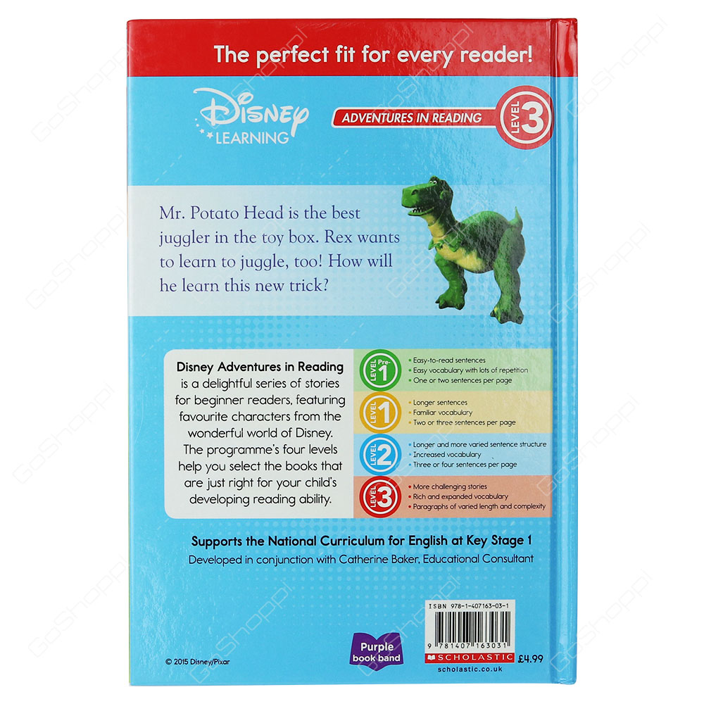 Disney Learning - Toy Story Rex Tries To Juggle Level 3