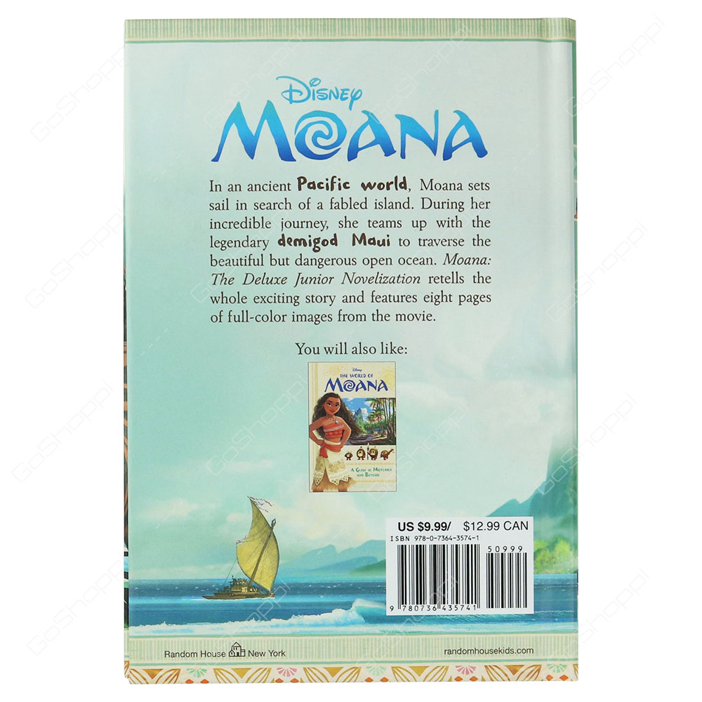 Disney Moana - The Deluxe Junior Novelization