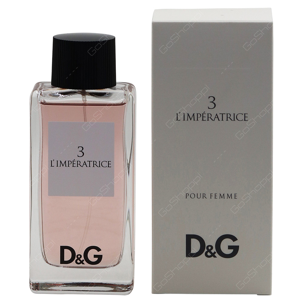Dolce & Gabbana 3 L Imperatrice Pour Femme Eau De Parfum 100ml - Buy Online