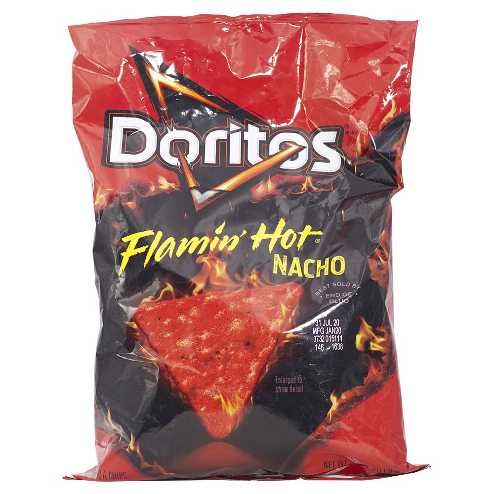 Doritos Flamin Hot Nacho Tortilla Chips 311.8g