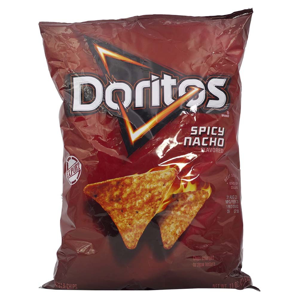 Doritos Spicy Nacho Tortilla Chips 311.8g